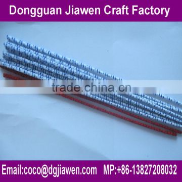 4mmx30cm white with blue bristle factory tobacco pipe cleaners