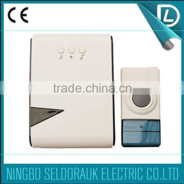 ROHS CE certification passed fasionable diigtal cheap wireless doorbell