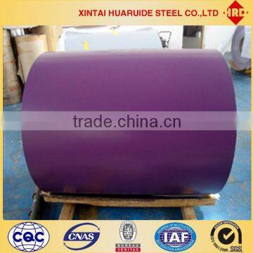 Hua Ruide-PPGI-Purple Colored galvanized steel sheet