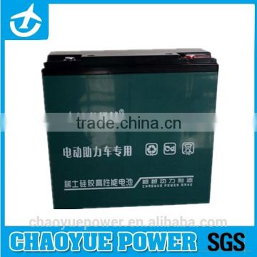 72v(12*6)22ah sealed lead acid(SLA) rechargeable battery for e-vehicles