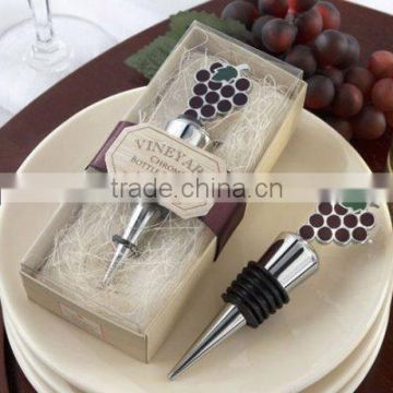 Vineyard Grapes Wine Stopper party favor souvenir for guest