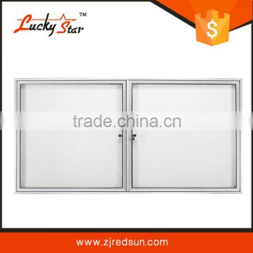 120*180 sliding glass doors notice display cabinet