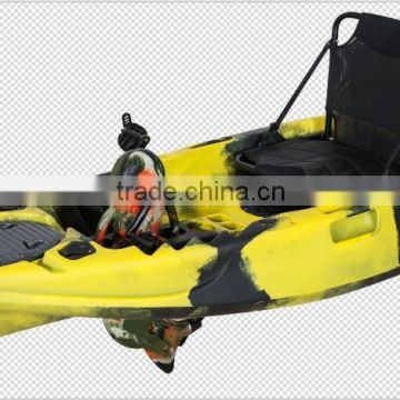 single pedal drive kayak fishing kayak very professional we have patent in all of the world