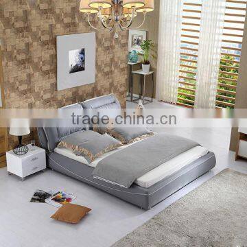 Good Quality Luxury Fabric Soft Bed for Bedroom
