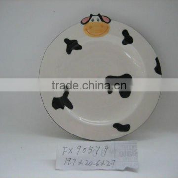 Cow design ceramic