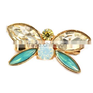 2015 cheap gold plated large butterfly brooches for dresses,brooch jewelry