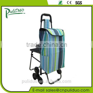 Wholesale Promotional Shopping Trolley Bag With Side Pocket