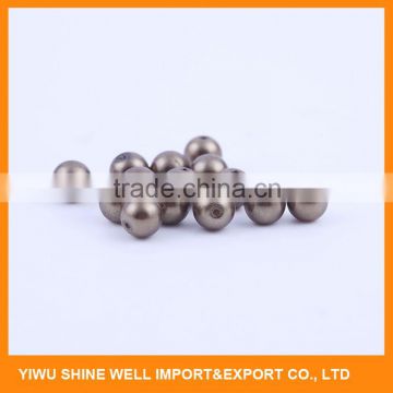 TOP SALE unique design engrave logo round bead from China