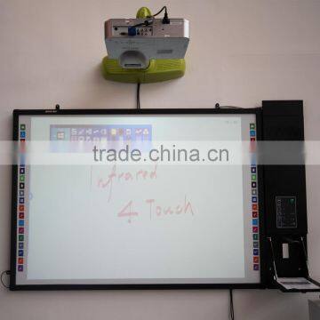 [Hot] four users touch interactive white board,electronic whiteboard for school,e-learning