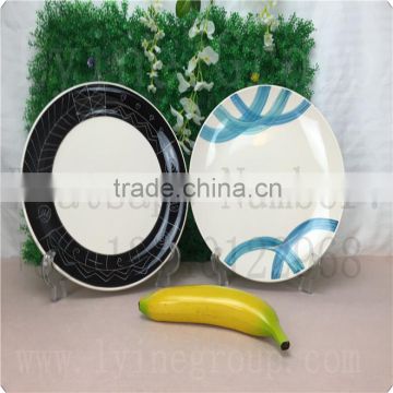 10.5inch grey color glazed ceramic sushi plates,ceramic dinner plate set,turkish ceramics plates