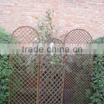 Hurdle garden gates/three panels