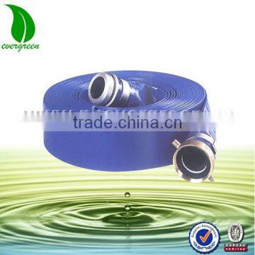 Agriculture farm irrigation large diameter high pressure pvc lay flat discharge hose pipe
