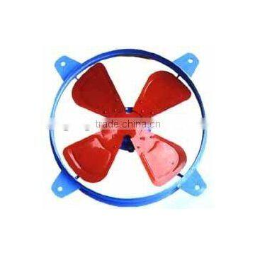 Louvered axial flow fan for workshop