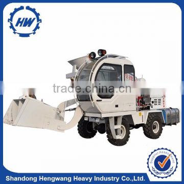 High Efficiency Cement Mixing Self Loading Concrete Mixer Truck Price