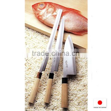 Easy to use damascus chef knife kitchen knife for Japanese-style dish, small lot order available