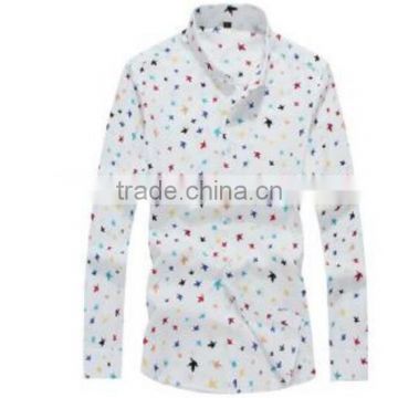 OEM Men's shirt 100%cotton POLO short sleeves no pocket