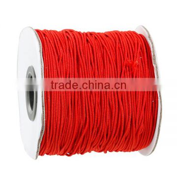Polyamide Nylon Jewelry Thread Cord For Buddha/Mala/Prayer Beads Red Elastic 1mm