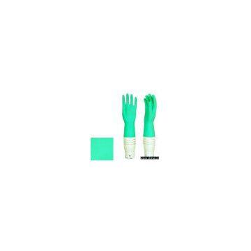 Sell Flocklined Household Gloves (Green)