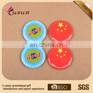 factory produced customized decorative metal tin pin badge