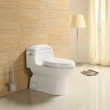 ​ Factory China Wc Sanitary Ware Ceramic s trap Bathroom TOTO One Piece Toilet bowl with slow down seat cover