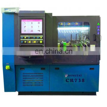 CR738 common rail fuel pump test bench car injector calibration machine
