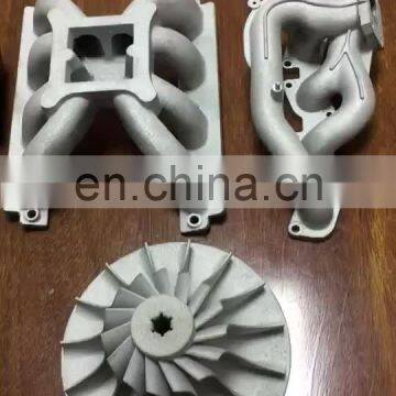 High Temperature Resistant 180C Car Parts Metal Prototyping Aluminum 3D Printing Intake Manifold Service