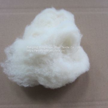 100% Dehaired Cashmere Good White Soft Wool Fiber Sheep Wool For Sale