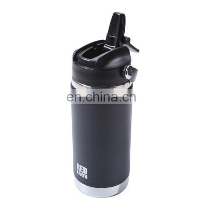 OEM 550ml Portable Stainless Steel Vacuum Insulated Water Bottle with straw