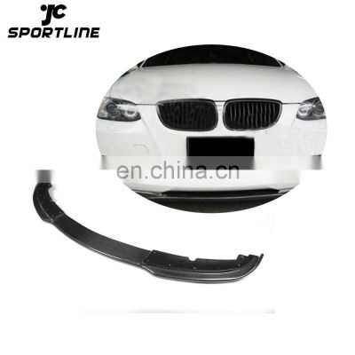 Carbon Fiber E92 Front Bumper Lip for BMW 3 Series E92 328i 335i 2Door Not M3 M Sport 2007-2010