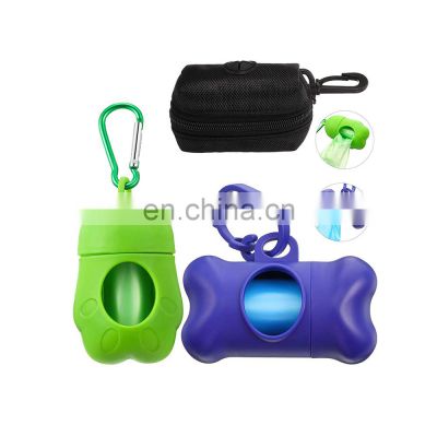scented private label flashlight biodegradable pet poop bag with handle