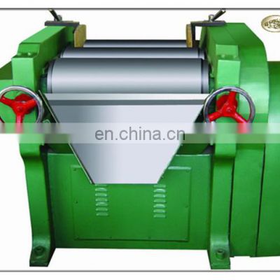 Manufacture Factory Price Triple Roller Mill , Three Roller Grinding Machine Chemical Machinery Equipment
