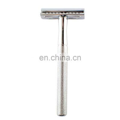 Eco-friendly Metal Barber Stainless Steel Double Edge Blade Reusable Safety Razor Shaver