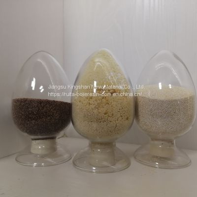 .Removal of barium ion exchange resin