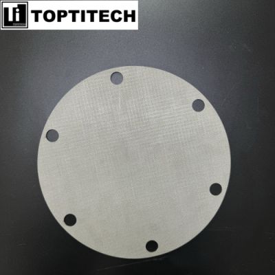 1 Micron customized Sintered SS Wire Mesh Filter Disc