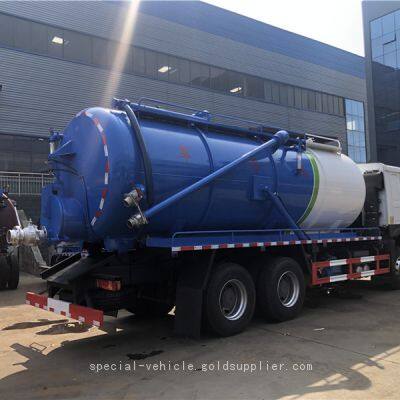 Dongrun Sludge Truck Vacuum Sewage Suction Truck Suction Sewage Truck Vacuum Sewage Tanker