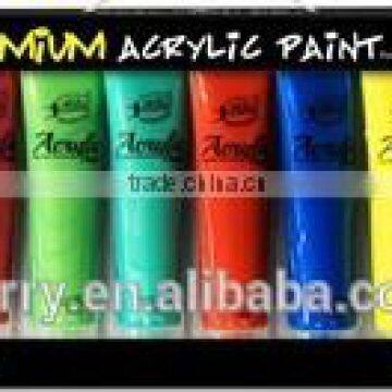 6ct*75ml Permium Acrylic Paint A0279,washable, non-toxic