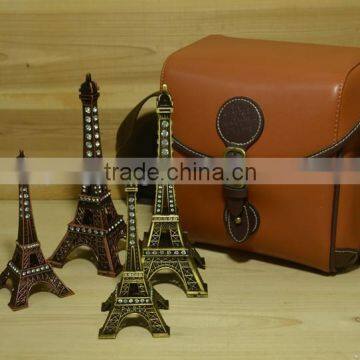 3D metal craft eiffel tower model decoration