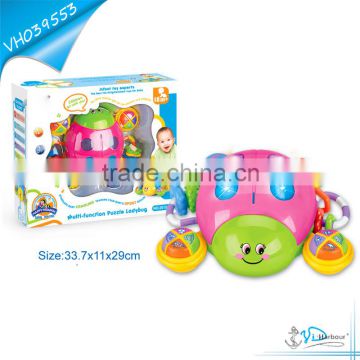 Light and Mucic Baby Educational Plastic Ladybug Toy