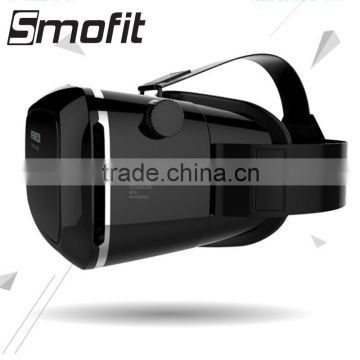 2016 new gadgets the helmet of virtual reality 3d video glasses VR Shinecon with remote control augmented reality