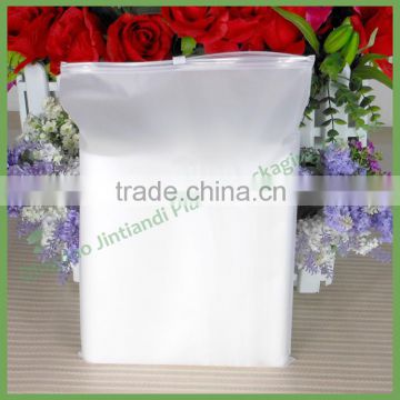 Wholesale Customized Slidder Zip Lock Frosted Plastic Packaging Bag
