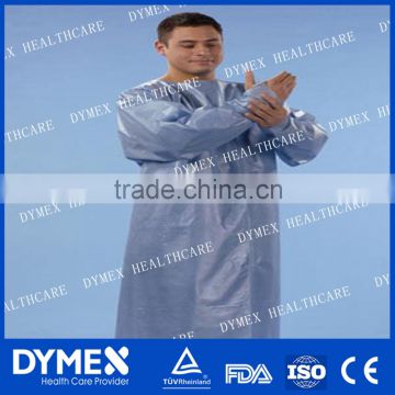 CPE Gown Disposable Gowns Plastic Gown,CPE Isolation Gown with open cuff (blue)