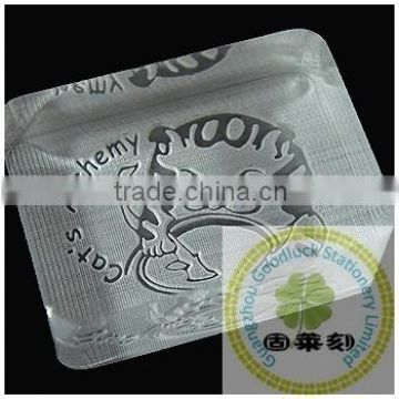 Custom cartoon logo rubber making clear soap stamps