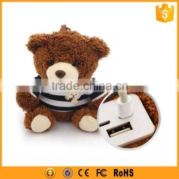 new design high quality cartoon bear power bank 10000