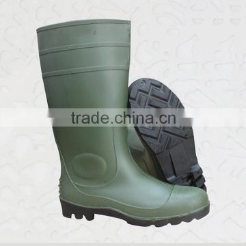 Multicolor safety PVC rain boots wellington long boots wholesale for men