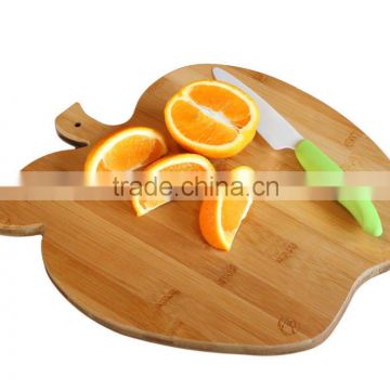 Totally Bamboo Big Apple shape Cutting and Serving Board high quality cutting board