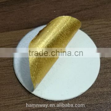 customs heat induction printed gold liner