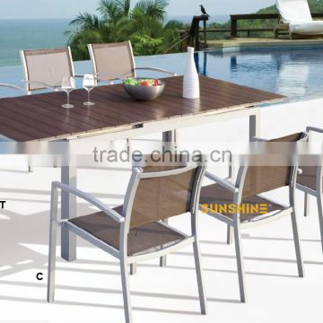 Garden furniture rattan table set furniture outdoor