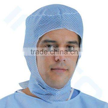 Hubei, Haixin, comfortable and disposable Surgical Hood for protection, soft and comfortable surgical hood of low price