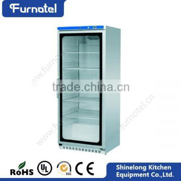 Commercial Stainless Steel Single Door Mini Bar Cabinet Refrigerator