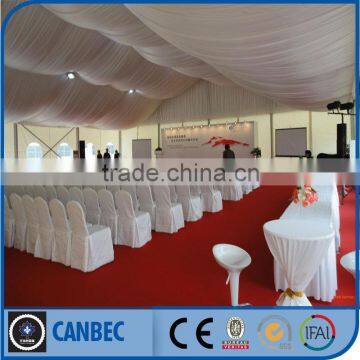 wedding maquee tent with decoration,High quality transparent roof party tent